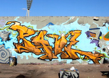 Graffiti Wall - Photo by kleenapunka