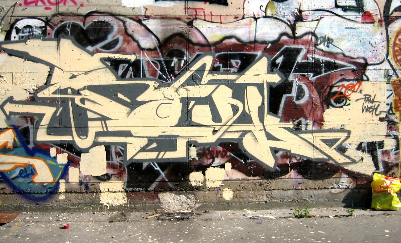 Graffiti Wall - Photo by kleenapunka - paul, punk, pank (2011)