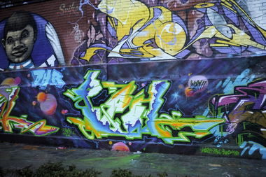 Graffiti Wall - Photo by kleenapunka