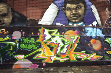 Graffiti Wall - Photo by kleenapunka