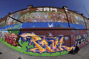 Graffiti Wall - Photo by kleenapunka