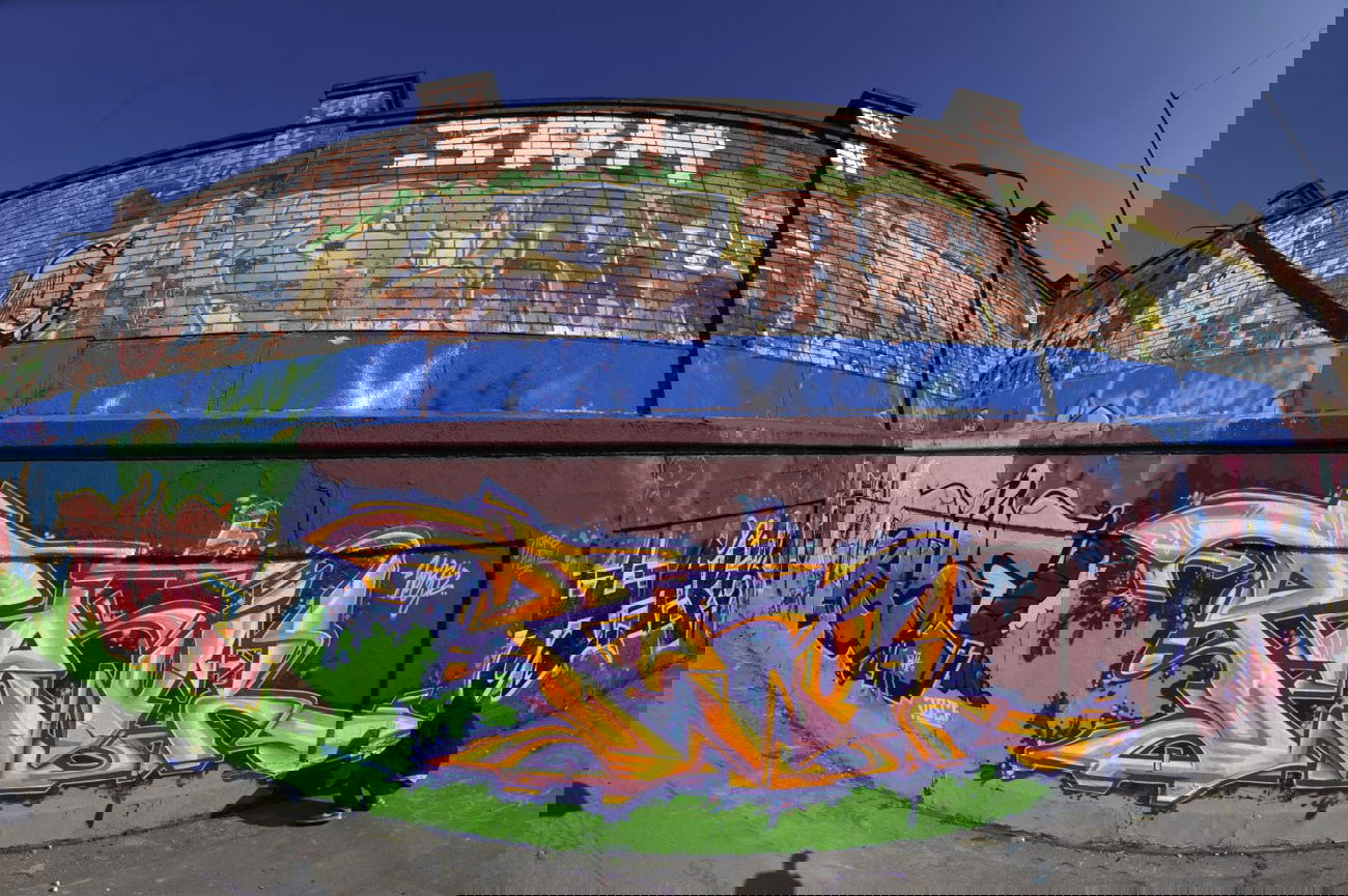 Graffiti Wall - Photo by kleenapunka