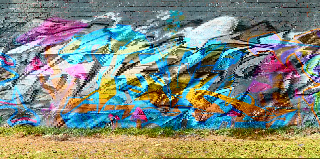 Graffiti Wall - Photo by kleenapunka