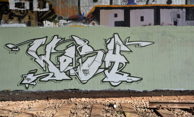 Graffiti Wall - Photo by kleenapunka