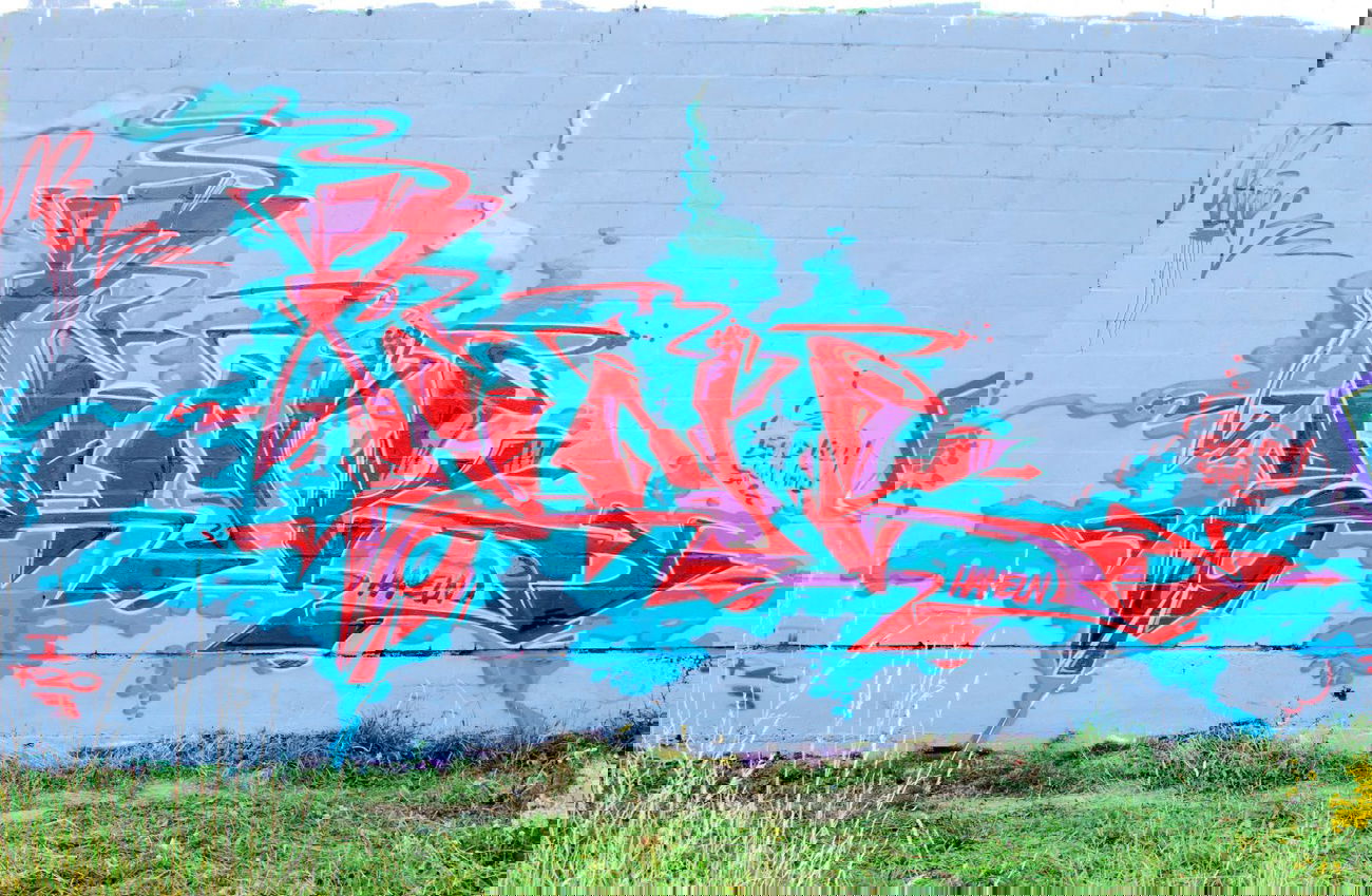 Graffiti Wall - Photo by kleenapunka