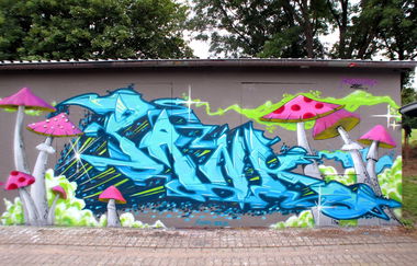 Graffiti Wall - Photo by kleenapunka