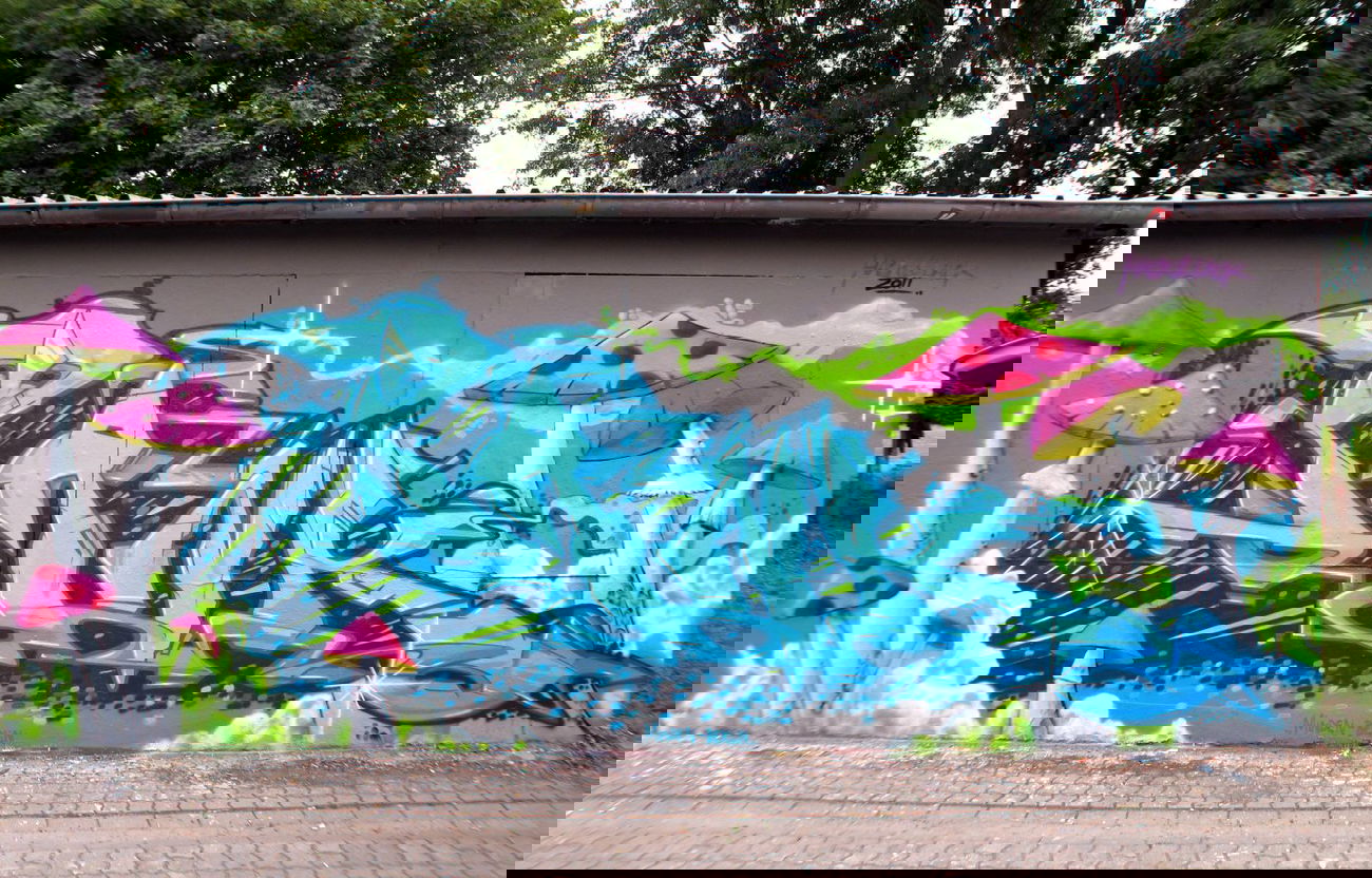 Graffiti Wall - Photo by kleenapunka