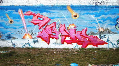 Graffiti Wall - Photo by kleenapunka