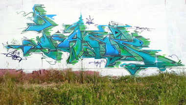 Graffiti Wall - Photo by kleenapunka - pank, punk (2012)