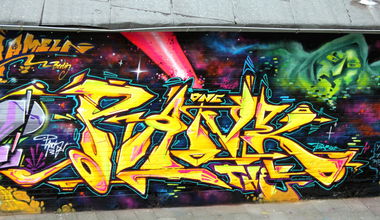 Graffiti Wall - Photo by kleenapunka