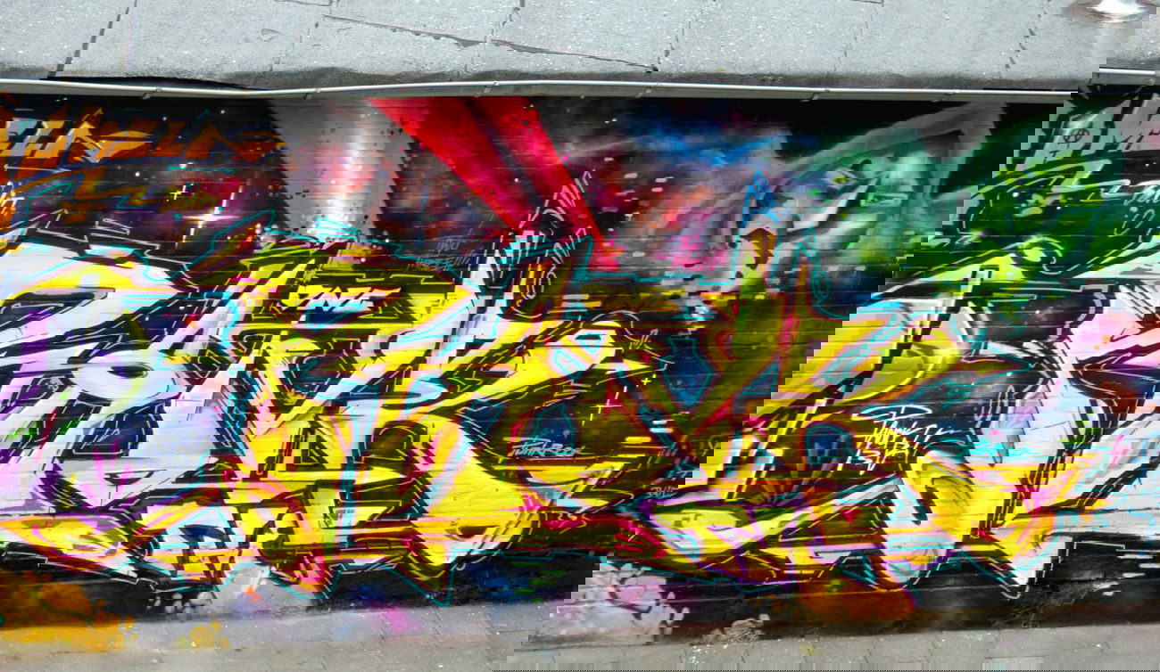 Graffiti Wall - Photo by kleenapunka