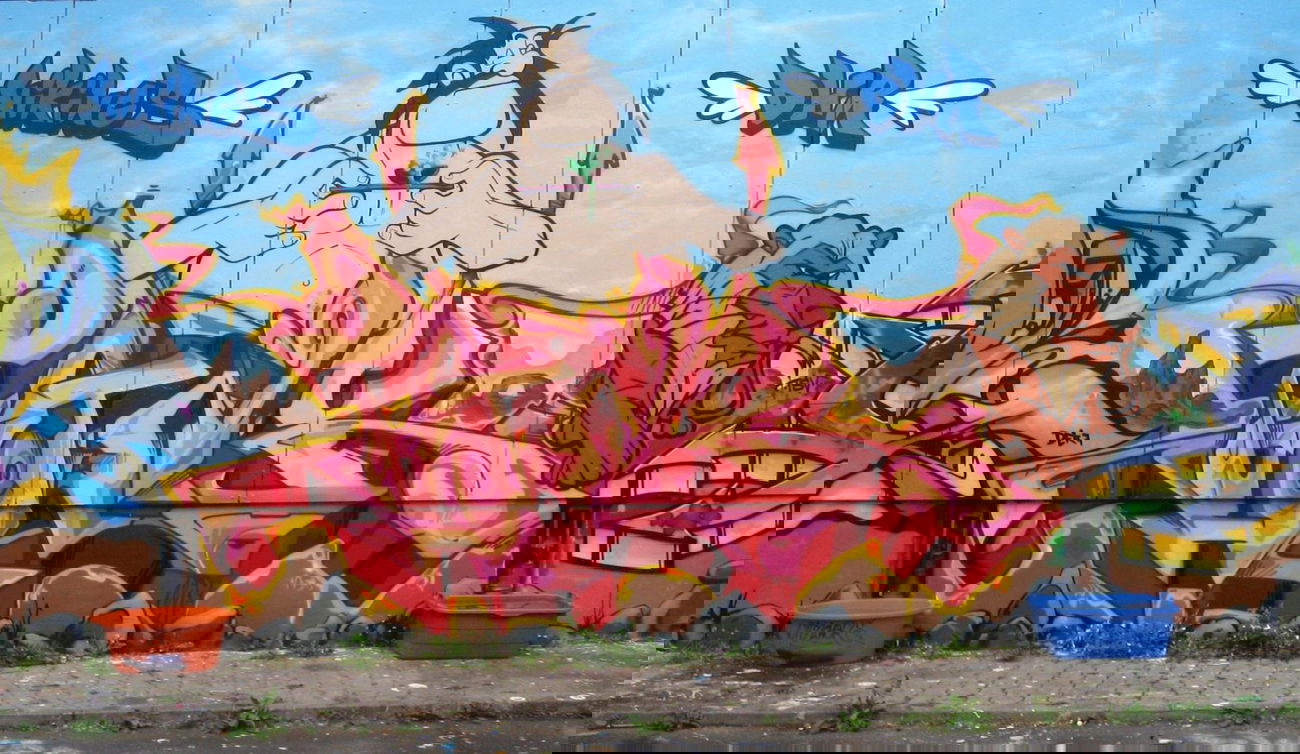 Graffiti Wall - Photo by kleenapunka - pank, orko (2013)