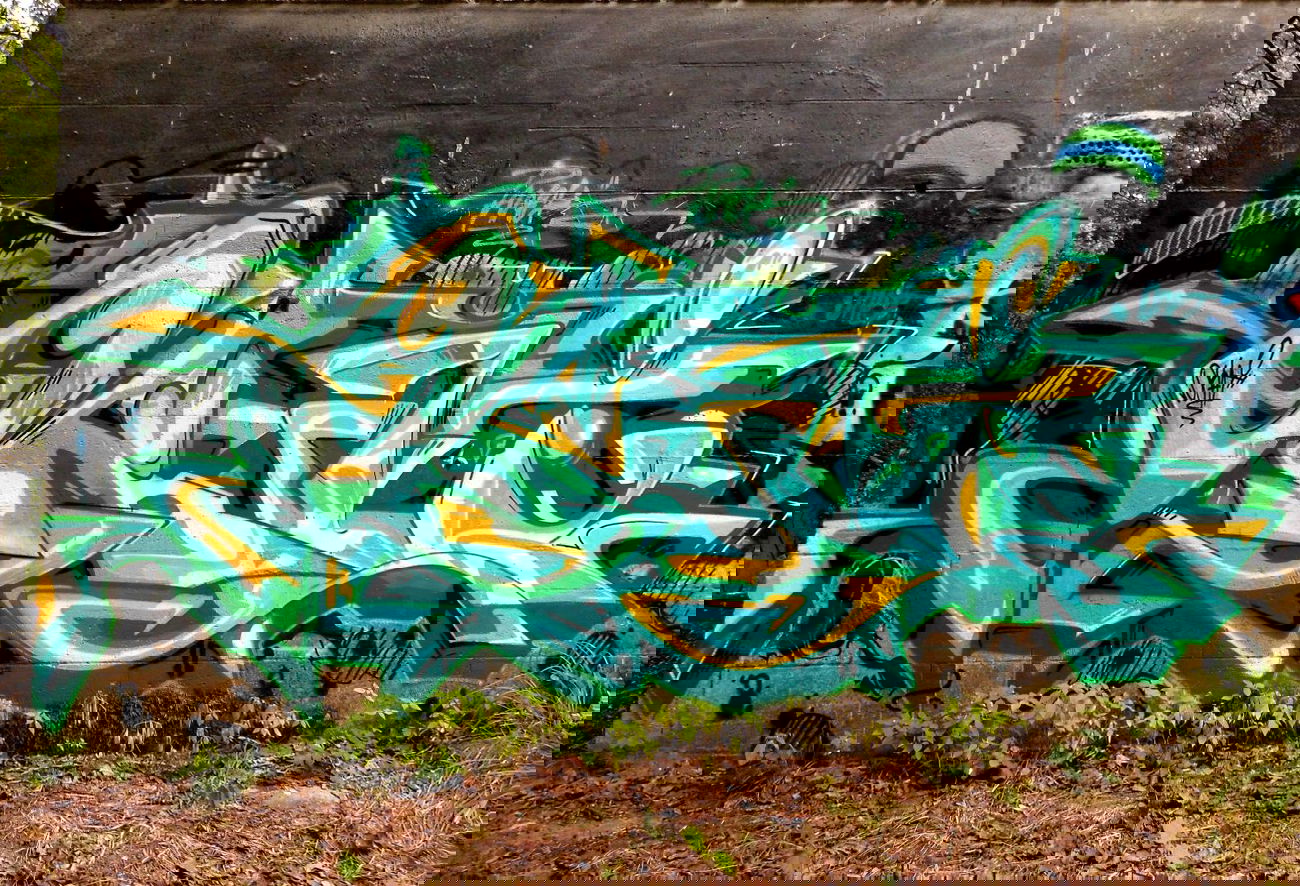 Graffiti Wall - Photo by kleenapunka - punk, okai, pank (2013)
