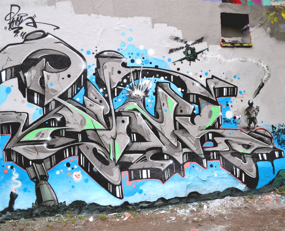 Graffiti Wall - Photo by kleenapunka - punk (2013)