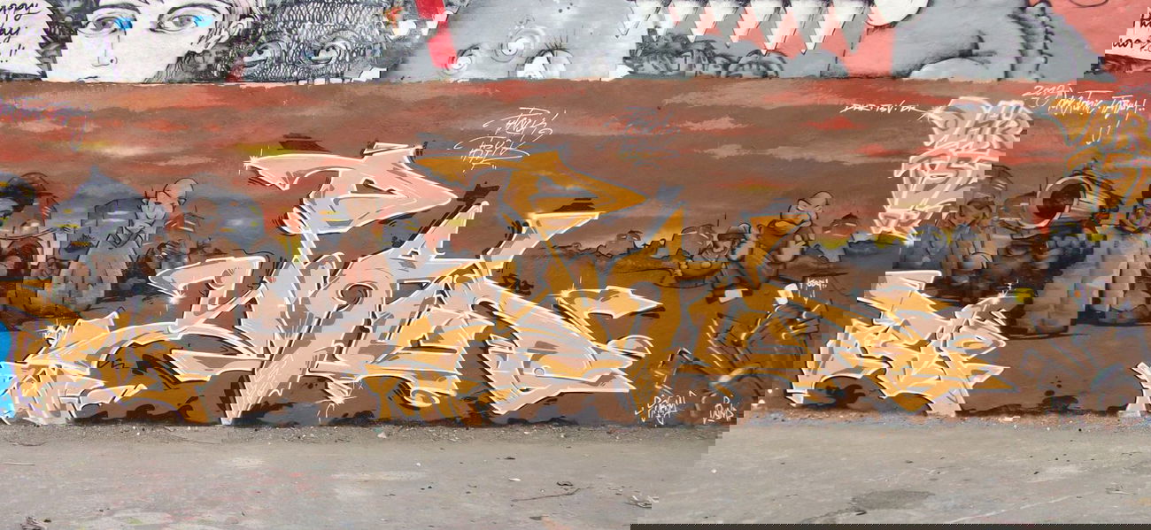 Graffiti Wall - Photo by kleenapunka