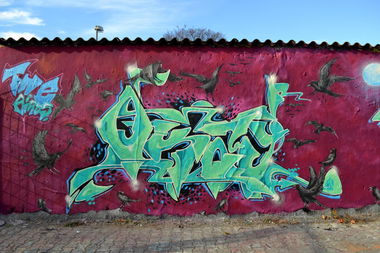 Graffiti Wall - Photo by kleenapunka