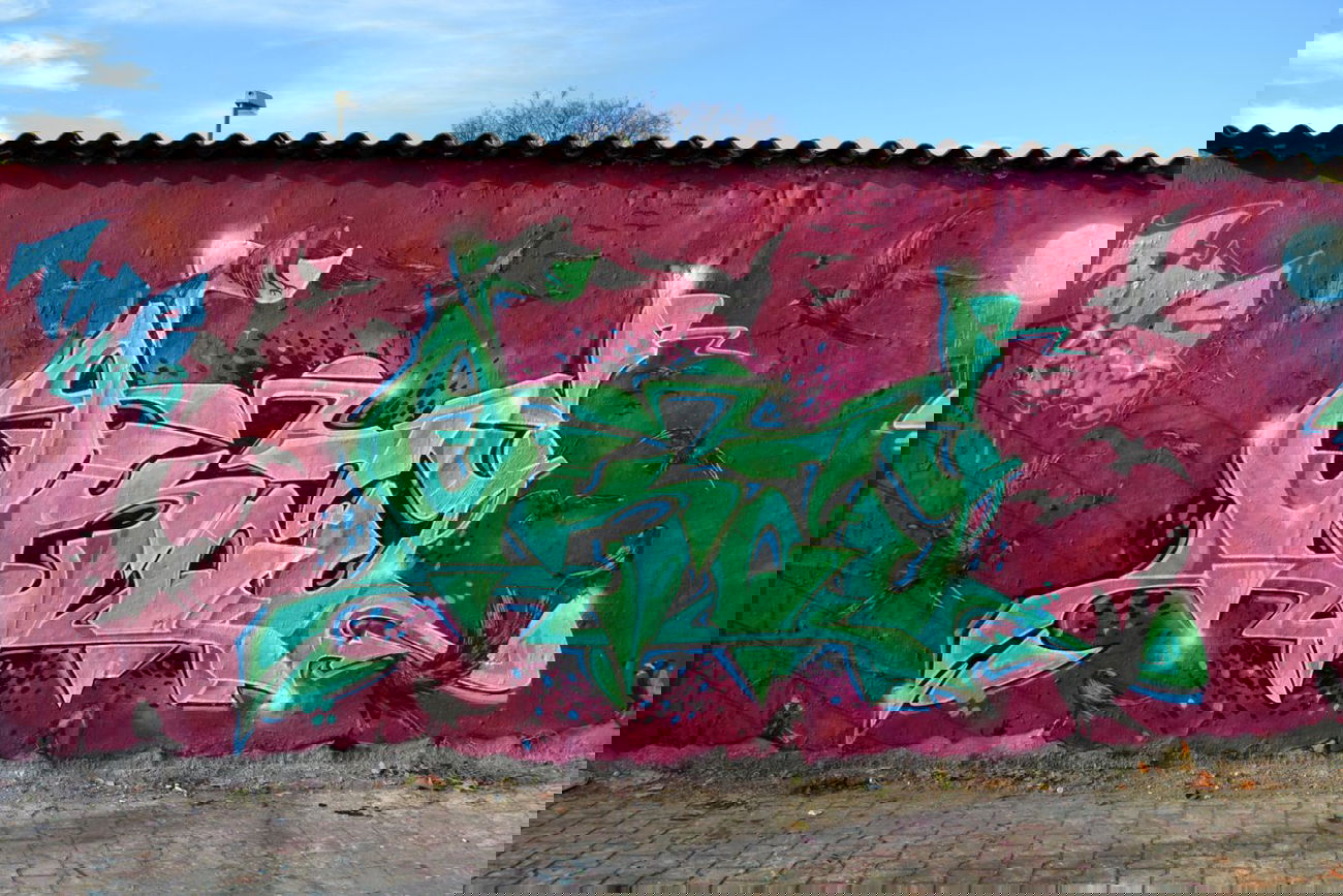 Graffiti Wall - Photo by kleenapunka