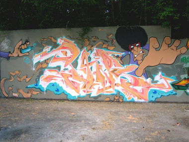 Graffiti Wall - Photo by kleenapunka - pank, punk (2012)