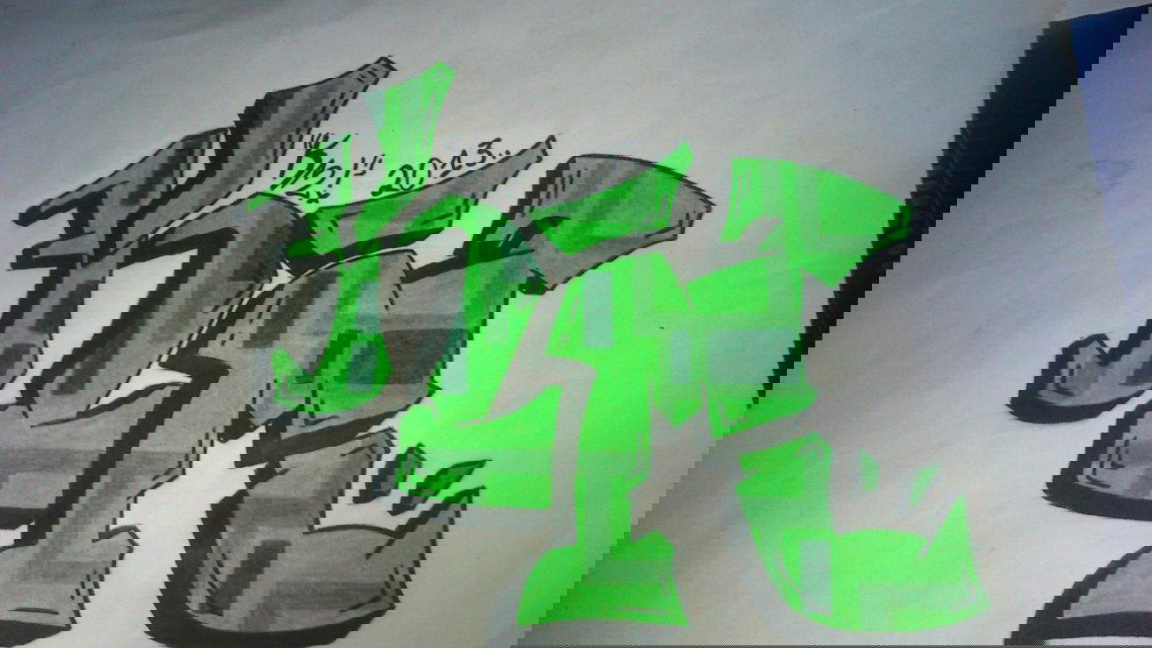 Graffiti Sketch - Photo by klnmueh - klnmueh, dortmund, colour (2013)