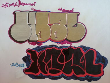 Graffiti Sketch - Photo by koal