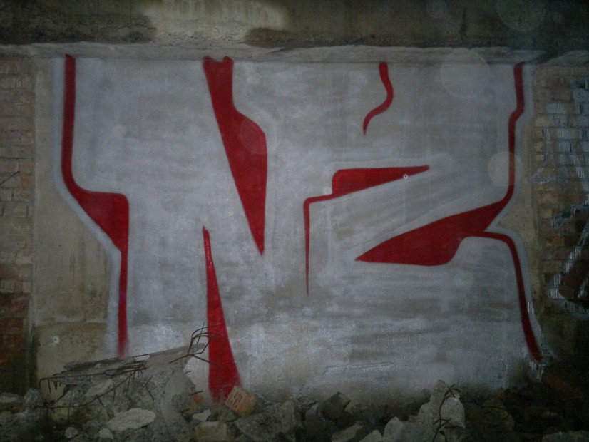 Graffiti Bombing in Poland - Photo by koal (2013)