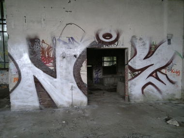 Graffiti Bombing in Tarnow - Photo by koal (2013)