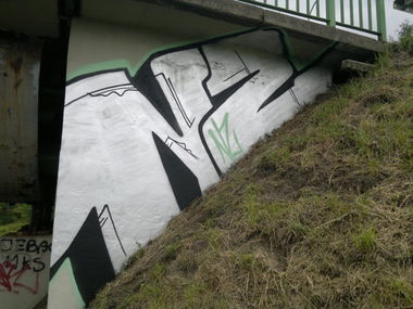 Graffiti Wall in Tarnow - Photo by koal (2013)