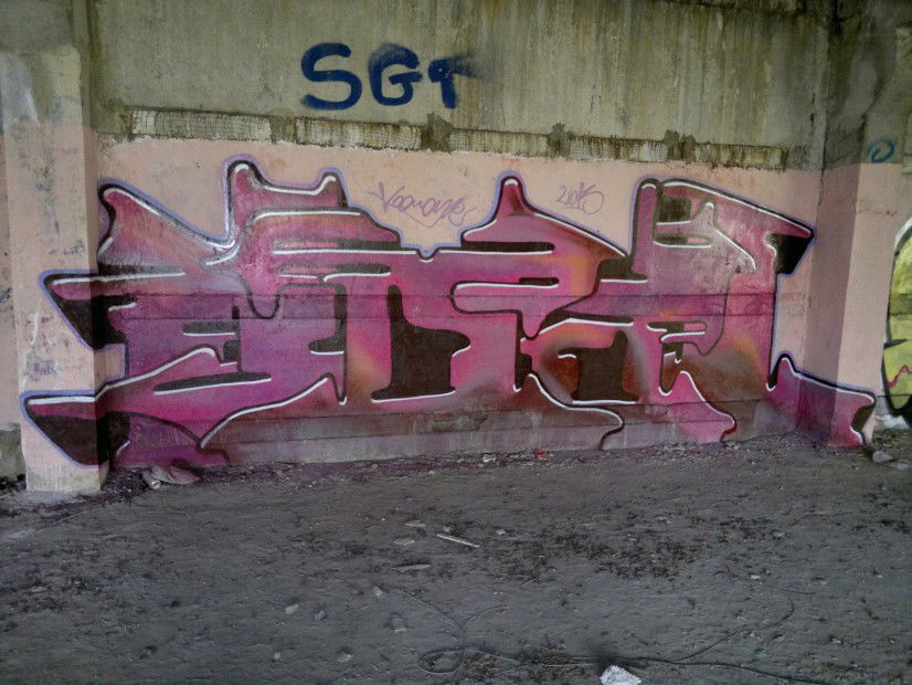 Graffiti Wall in Tarnow - Photo by koal - koal, koalone (2013)