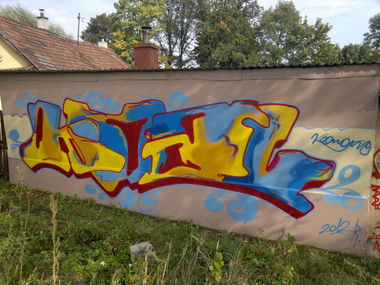 Graffiti Wall in Tarnow - Photo by koal - koal, koalone (2012)