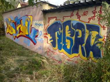 Graffiti Wall in Tarnow - Photo by koal - koal, koalone (2012)