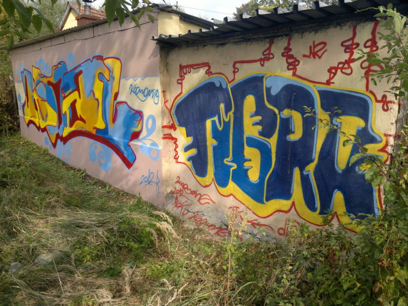 Graffiti Wall in Tarnow - Photo by koal - koal, koalone (2012)