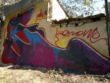 Graffiti Wall in Tarnow - Photo by koal - koal, koalone (2012)