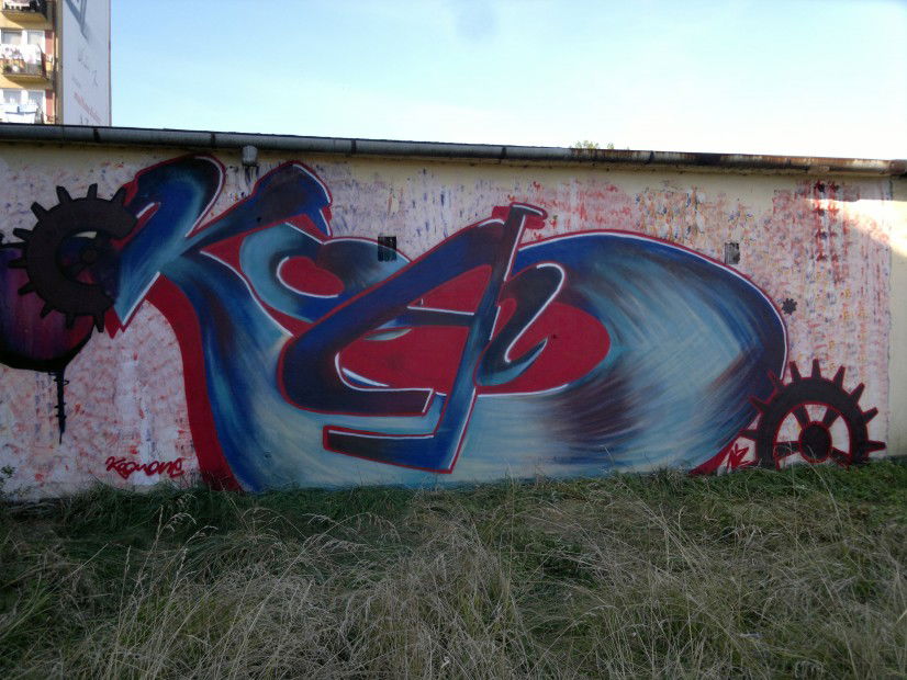 Graffiti Wall in Tarnow - Photo by koal - koal, koalone (2012)