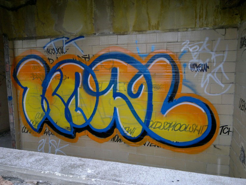 Graffiti Wall in Tarnow - Photo by koal - koal, koalone (2012)