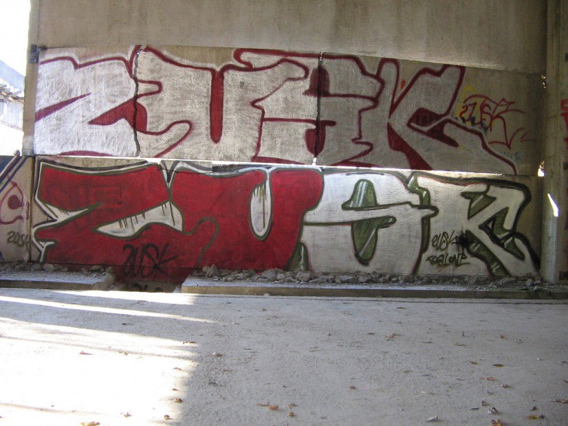 Graffiti Wall in Tarnow - Photo by koal (2011)