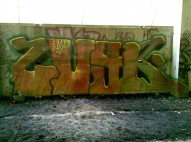 Graffiti Bombing in Tarnow - Photo by koal - koal, koalone, zusk (2011)