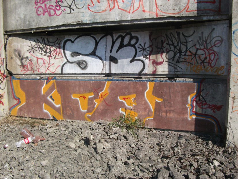 Graffiti Wall in Tarnow - Photo by koal - koal, koalone (2011)