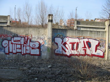 Graffiti Wall in Tarnow - Photo by koal - koal, koalone (2011)