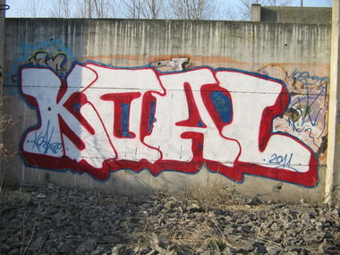 Graffiti Wall in Tarnow - Photo by koal - koal, koalone (2011)