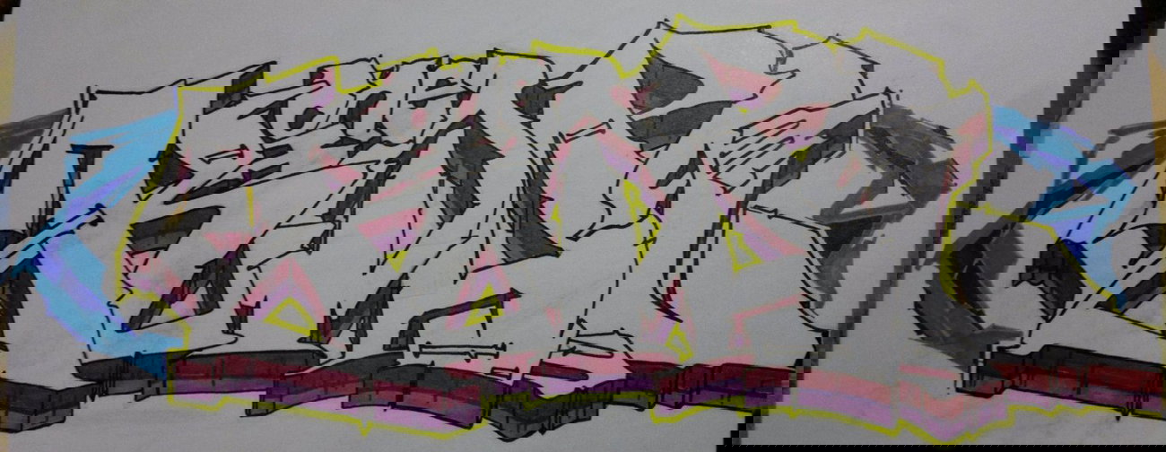 Graffiti Sketch - Photo by koal - koalone, koal (2013)