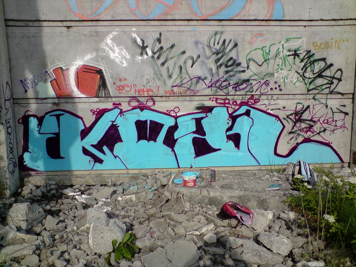 Graffiti Bombing - Photo by koal (2009)