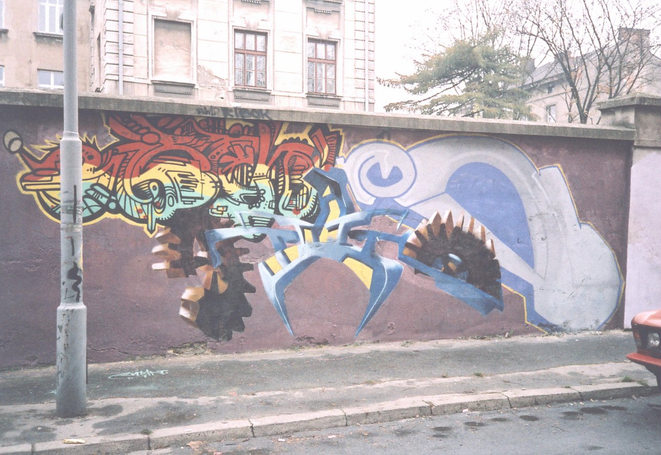 Graffiti Wall - Photo by koal