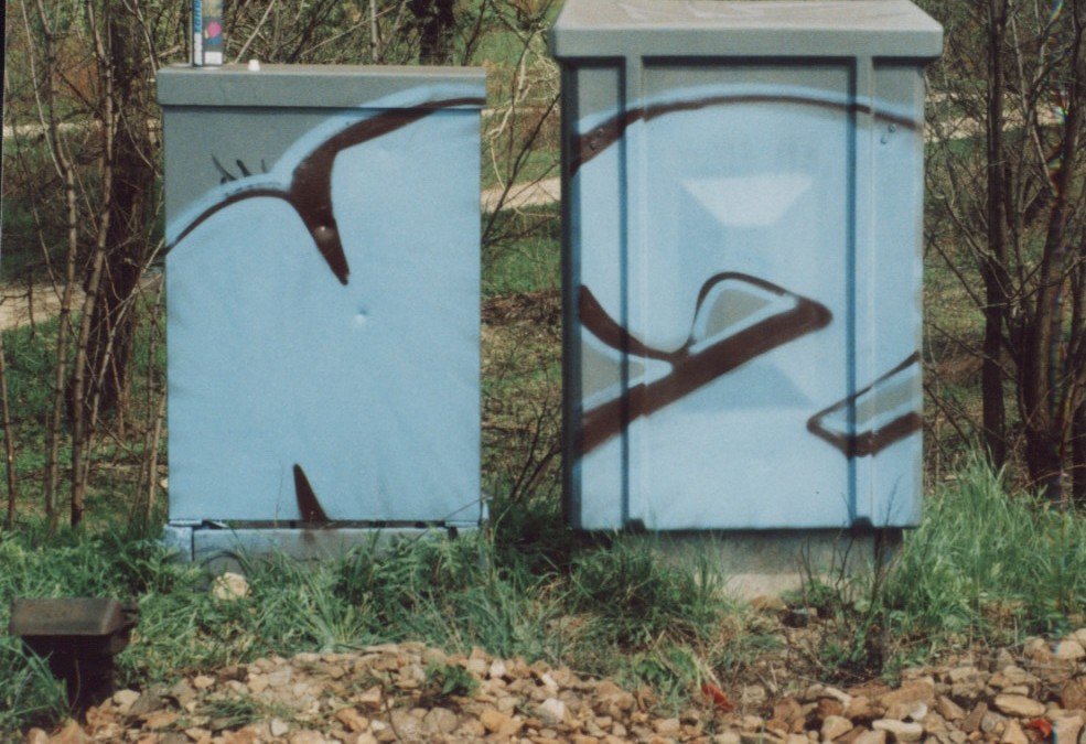 Graffiti Bombing - Photo by koal
