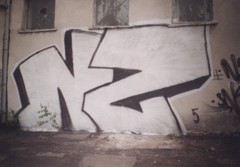 Graffiti Bombing - Photo by koal (2001)