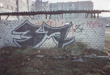 Graffiti Bombing - Photo by koal