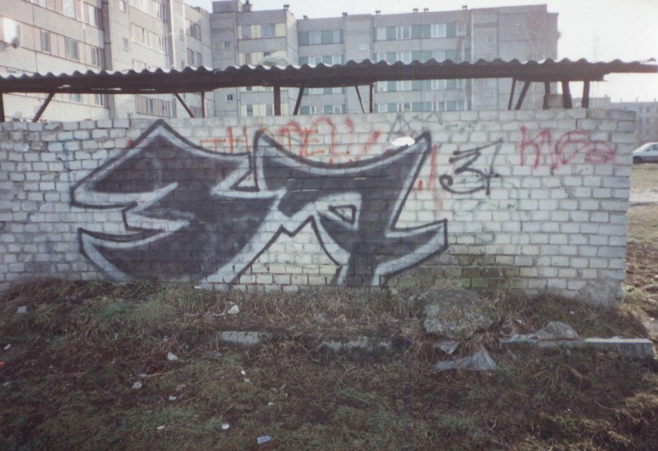 Graffiti Bombing - Photo by koal