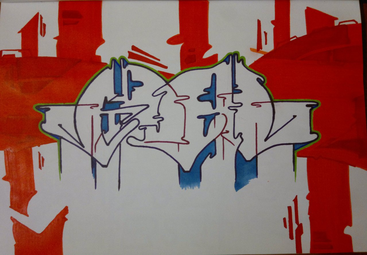 Graffiti Sketch - Photo by koal (2013)