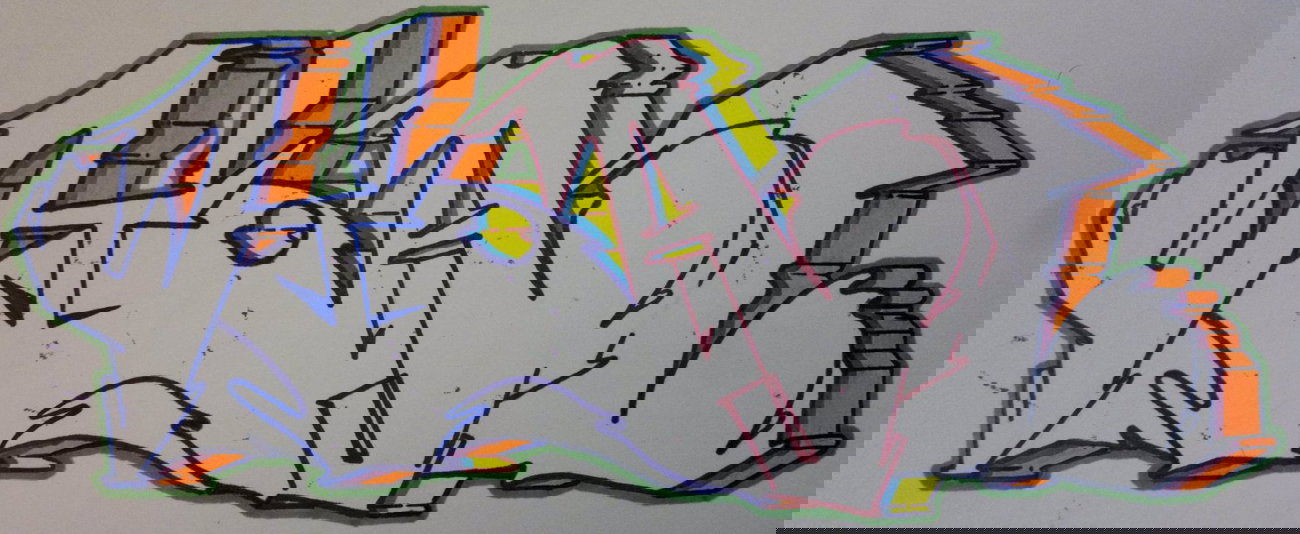 Graffiti Sketch - Photo by koal (2013)