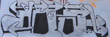 Graffiti Sketch - Photo by koal