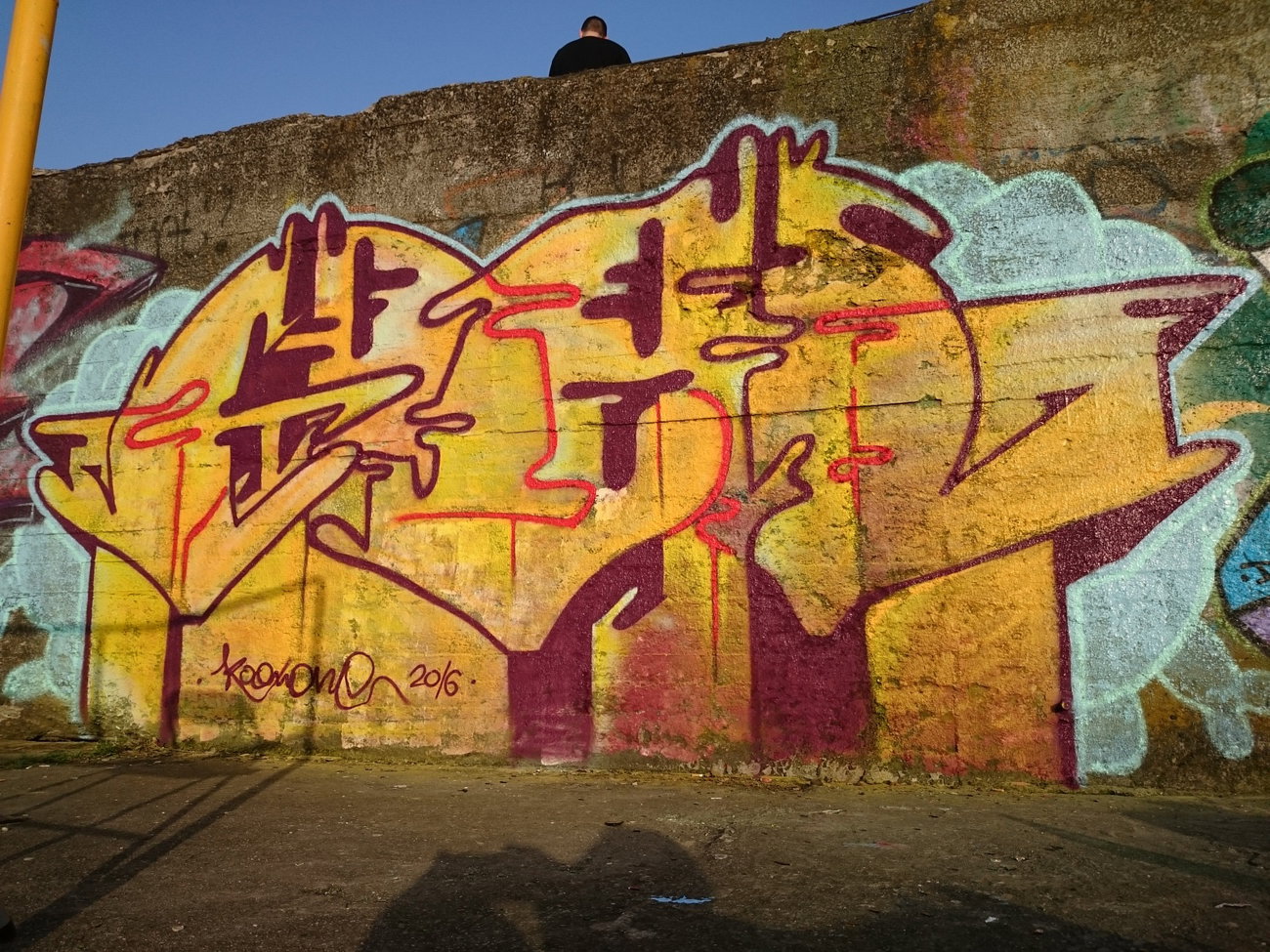 Graffiti Wall - Photo by koal (2016)